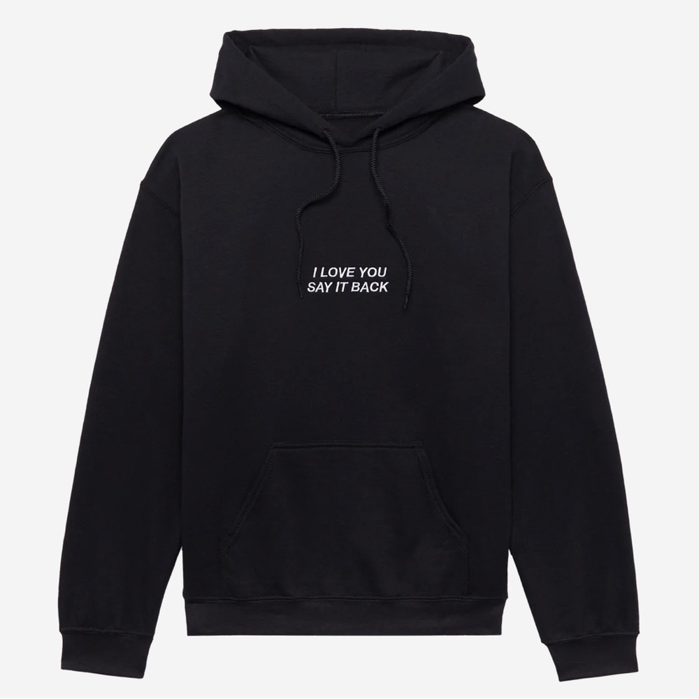 Lonely Ghost ILYSIB Embroidered Hoodie